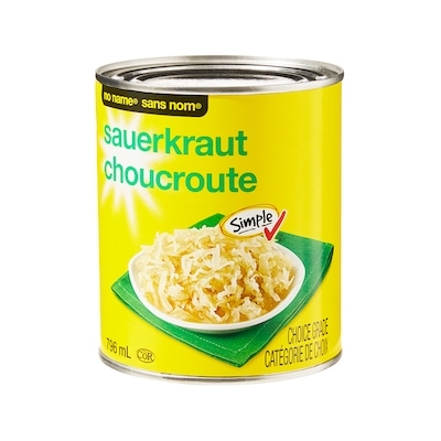 Sans Nom Choucroute 796 ml, 0,50 $/100ml