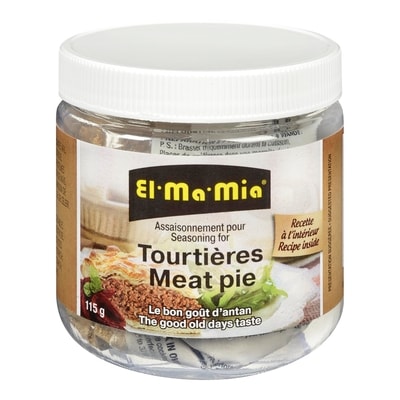 El Ma Mia Épices à tourtière 115 g, 4,77 $/100g
