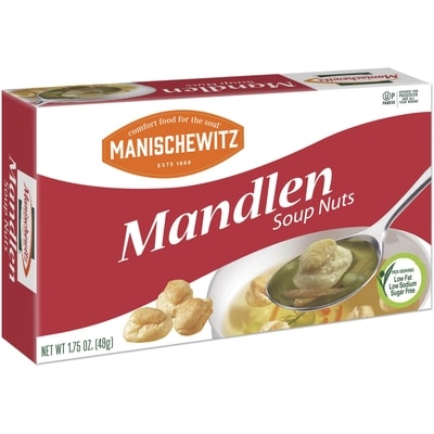 Manischewitz Mandlen Pour Soupe Casher 49 g, 22,43 $/100g