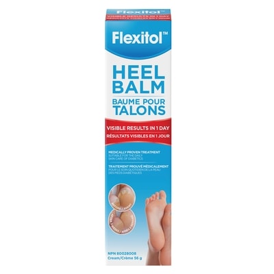 Flexitol Heel Balm, Best Foot Cream for Cracked Heels 56 g, $19.62/100g