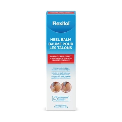 Flexitol Heel Balm, Best Foot Cream for Cracked Heels 56 g, $16.95/100g
