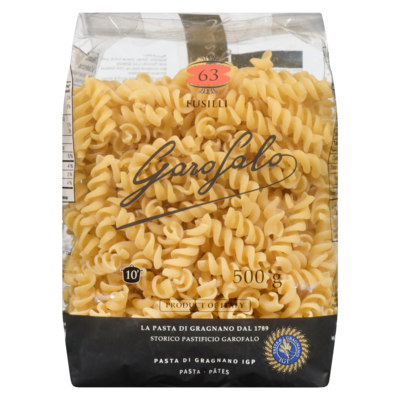 Garofalo Fusilli Pasta 500 g, $0.90/100g