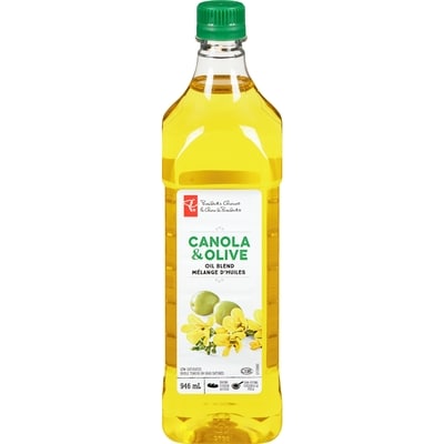 President's Choice Canola & Olive Oil Blend 946 ml, $0.90/100ml