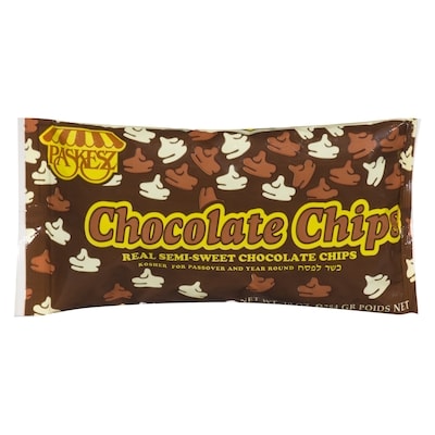 Paskesz Kosher Semi Sweet Chocolate Chips 284 g, $2.46/100g