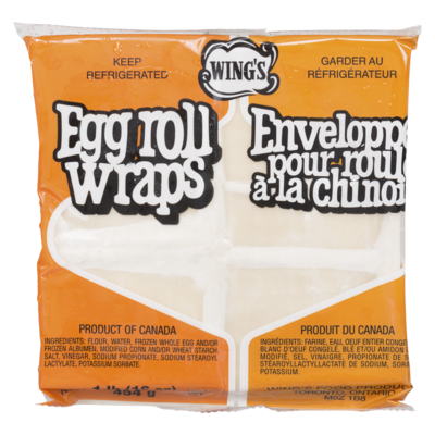 Wing’s Pâte pour rouleaux aux œufs  454 g, 0,66 $/100g