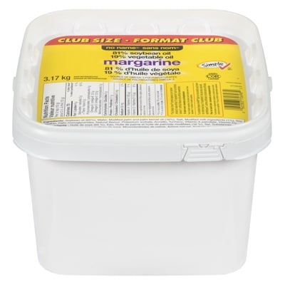 Sans Nom Margarine molle 3.17 kg, 0,44 $/100g