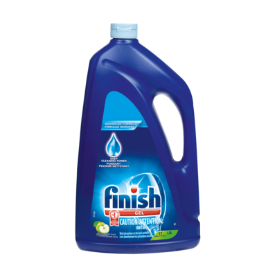 Finish Gel Dishwasher Detergent, 2 in 1, Green Apple 1.6 l, $0.56/100ml