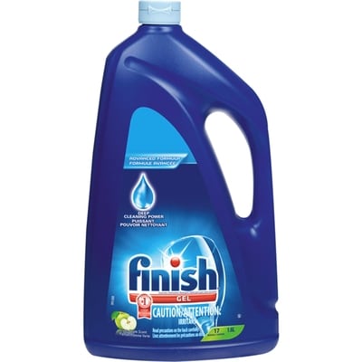 Finish Détergent à vaisselle en gel, 2 en 1, pomme verte 1.6 l, 0,59 $/100ml