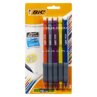 Bic Mechanical Pencils  5x1.0 ea, $0.90/1ea