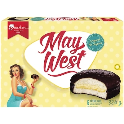 Vachon May West® The Original Cakes 324 g, $1.08/100g