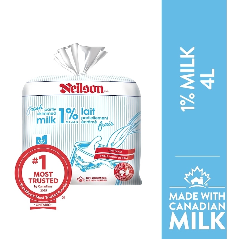 milk⭐ Neilson 1% Milk - 4 l | Zehrs
