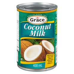 Grace Coconut Milk 400 ml, $0.50/100ml