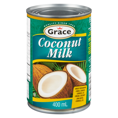 Grace Coconut Milk 400 ml, $0.44/100ml