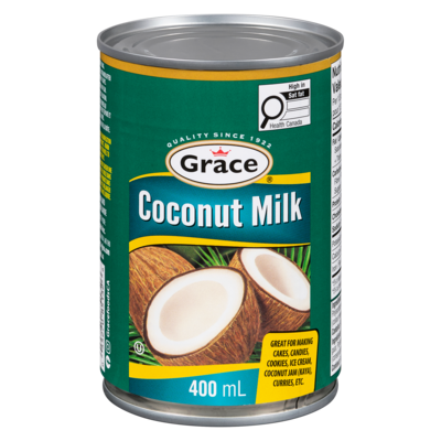 Grace Coconut Milk 400 ml, $0.57/100ml