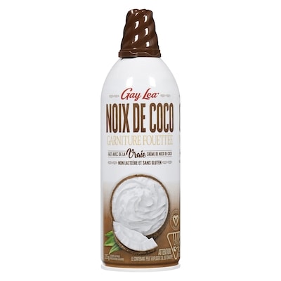 Crème fouettée à la noix de coco
