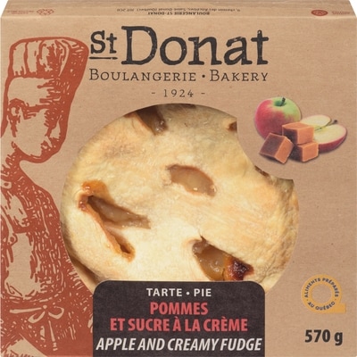 St. Donat Apple & Creamy Fudge Pie 570 g, $1.28/100g