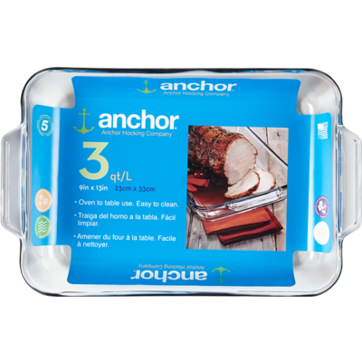 Anchor Hocking 3Qt Baking Dish 1 ea, $14.99/1ea