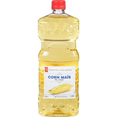 President's Choice 100% Pure Corn Oil 1.42 l, $0.63/100ml