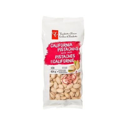 President's Choice Salted California Pistachios 454 g, $2.86/100g