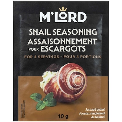 M'Lord Snails Seasoning 10 g, $17.90/100g