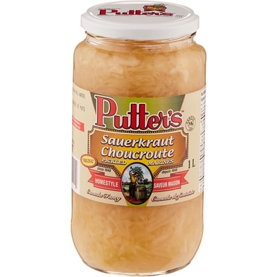 Putter's Kosher Sauerkraut 1 l, $0.48/100ml