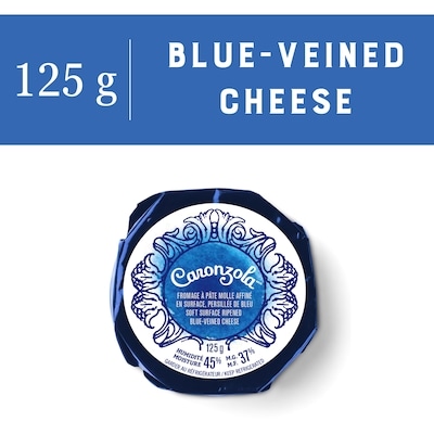Alexis Portneuf Caronzola Blue Cheese 125 g, $5.59/100g
