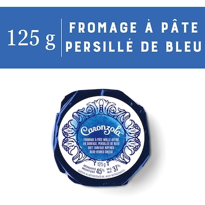 Alexis de Portneuf Fromage bleu Caronzola 125 g, 5,60 $/100g