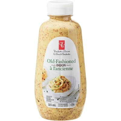 President's Choice Old Fashioned Dijon Mustard 325 ml, $0.77/100ml