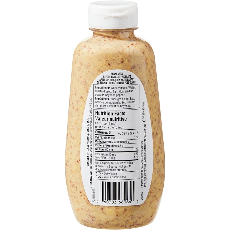 Horseradish Dijon Mustard