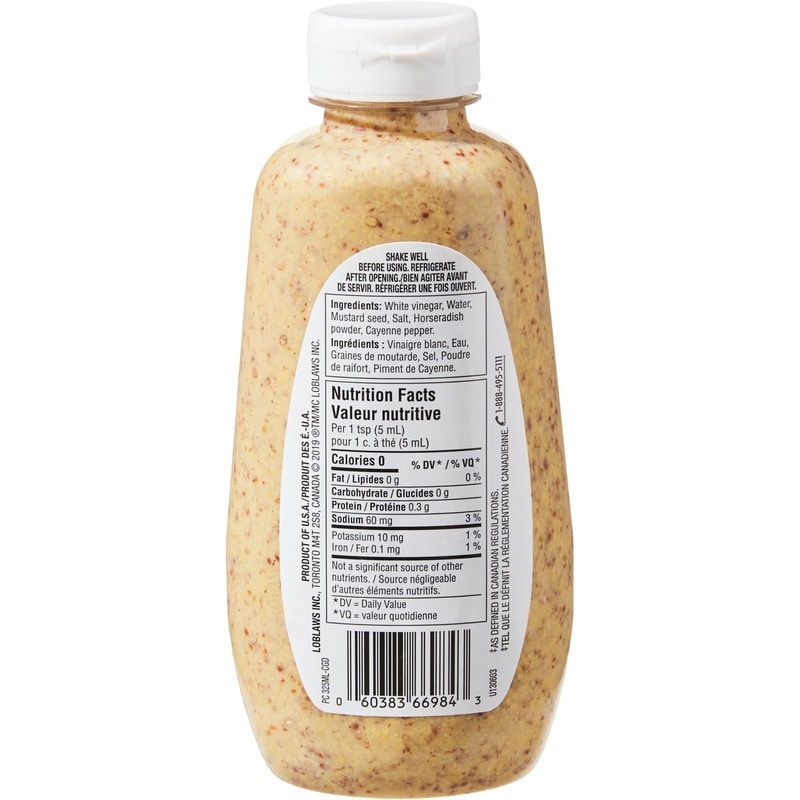 Horseradish Dijon Mustard