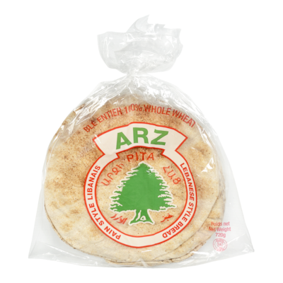 Montreal Pita Whole Wheat Pita Bread 720 g, $0.42/100g