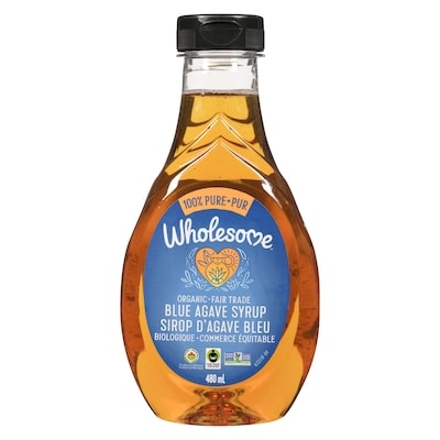 Wholesome Sweeteners Organic Blue Agave Syrup 480 ml, $2.71/100ml