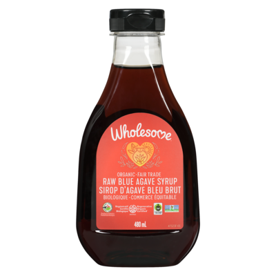 Wholesome Sweeteners Sirop d'agave bleu biologique complet cru 480 ml, 2,50 $/100ml