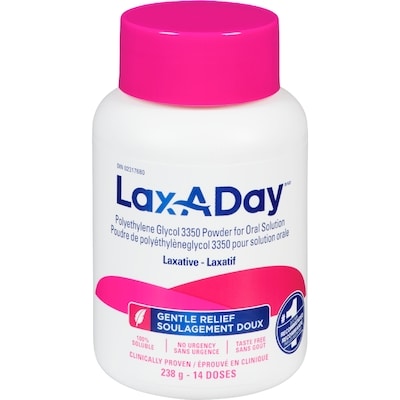 Lax-A-Day Laxatif 238 g, 6,51 $/100g
