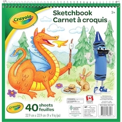 Sketchbook, 40 sheets, ages 3+
