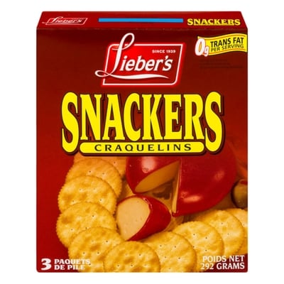 Liebers Snackers 340 g, $2.20/100g