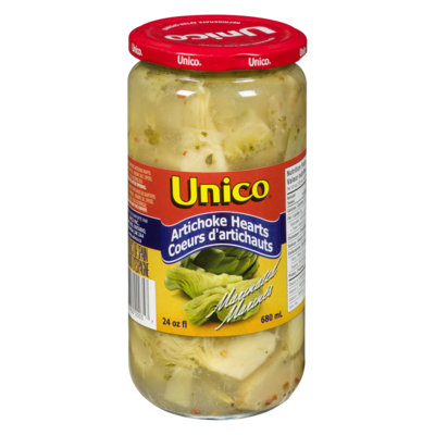 Unico Artichokes, Marinated 680 ml, $1.03/100ml