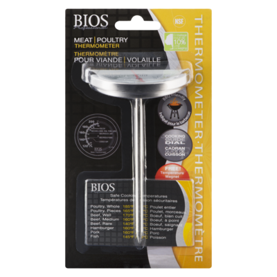 null Meat Thermometer, 100-200° F / 50-100°C 1 ea, $10.99/1ea