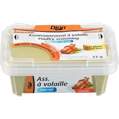 Dion Poultry Seasoning 27 g, $12.19/100g