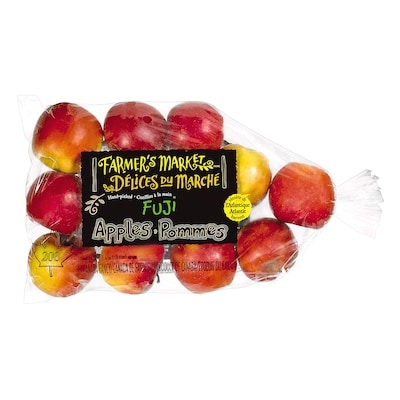 Farmer's Market Fuji Apples 2.268 kg, $0.40/100g