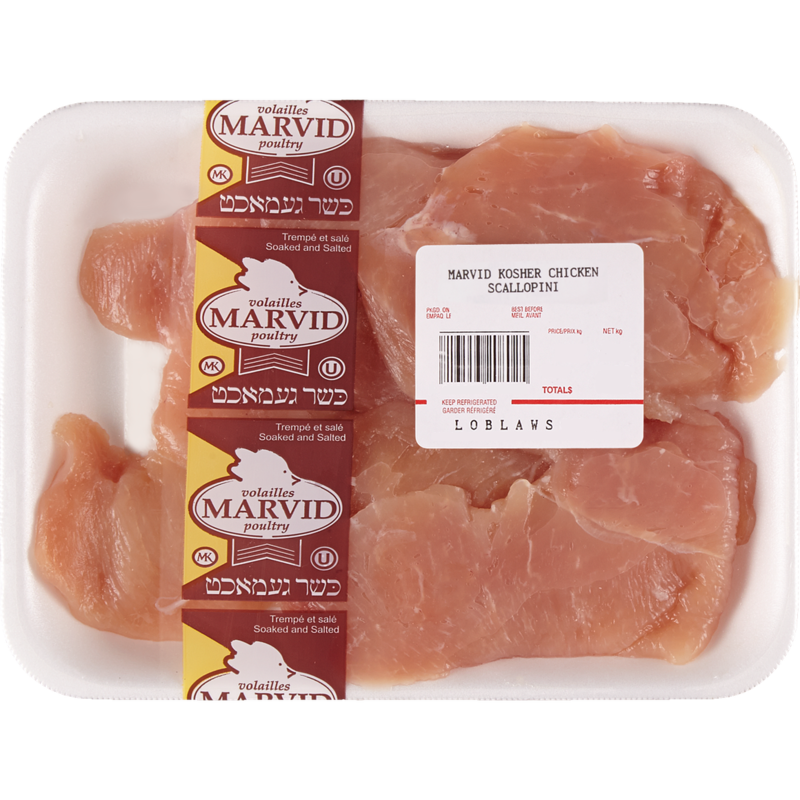 Kosher Chicken Scaloppini