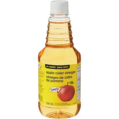 Sans Nom Vinaigre de cidre de pomme 500 ml, 0,50 $/100ml