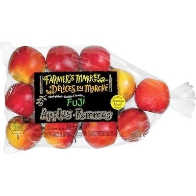 Délices du Marché Pommes Fuji 1.81 kg, 0,32 $/100g