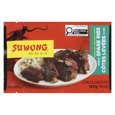 Mélange à sauce pour côtes levées à l’ail
