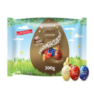 Lindt LINDOR Assorted Chocolate Mini Eggs 300 g, $4.67/100g