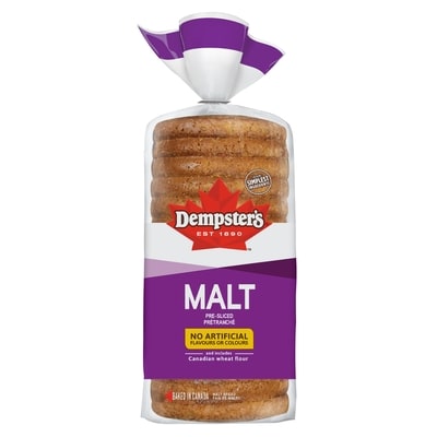 Dempster Malt Bread 340 g, $1.61/100g