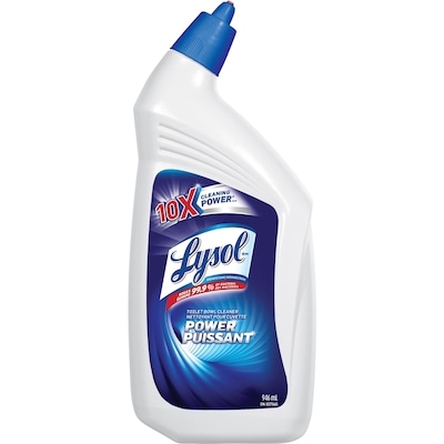 Lysol Toilet Bowl Cleaner, Power, 10X Cleaning Power 946 ml, $0.63/100ml