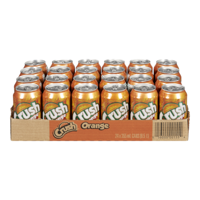 Crush Orange Soda 24-Pack 24x355.0 ml, $0.15/100ml