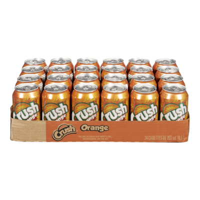 Crush Crush Orange Tray Boissons gazeuses 24x355.0 ml, 0,15 $/100ml