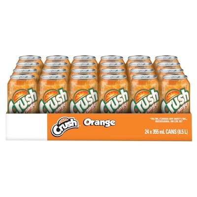 Crush Orange Tray 24x355.0 ml, 0,19 $/100ml